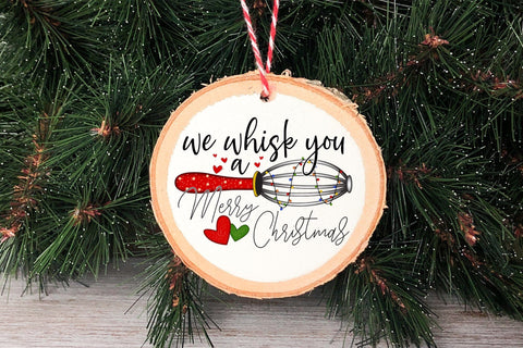 We Whisk You a Merry Christmas PNG Sublimation Sublimation CraftLabSVG 