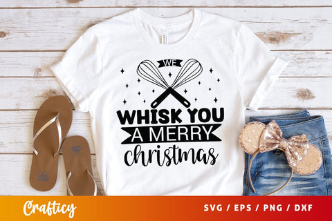 We whisk you a merry christmas SVG Design SVG Designangry 