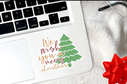 We wish you a merry christmas Png Sticker Design SVG Designangry 