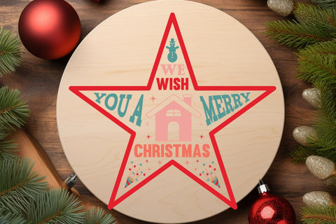 We wish you a merry christmas SVG Angelina750 