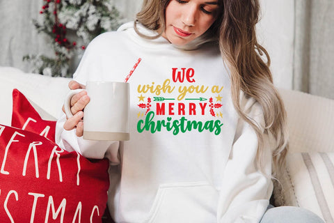We wish you a merry christmas SVG Angelina750 