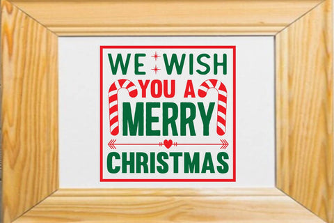 We wish you a merry christmas SVG Angelina750 