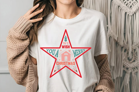 We wish you a merry christmas SVG Angelina750 