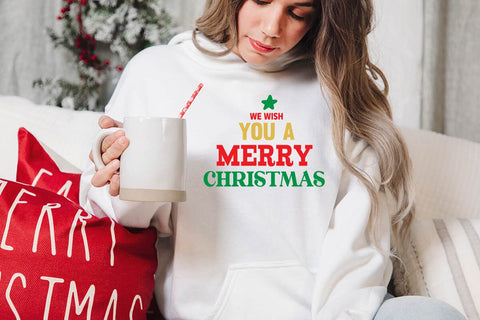 We wish you a merry christmas SVG Angelina750 