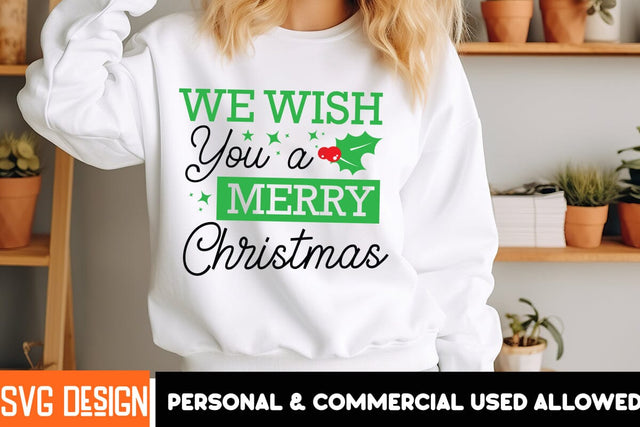 We Wish You a Merry Christmas SVG Design,,Christmas SVG ,Christmas SVG Design, Christmas SVG Bundle,Farmhouse Christmas SVG,Funny Christmas SVG Design SVG BlackCatsMedia 