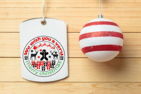 We wish you a very merry christmas SVG Angelina750 