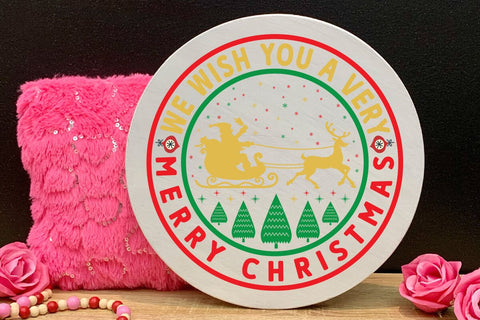 We wish you a very merry christmas SVG Angelina750 