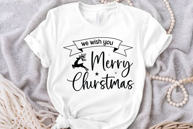 We wish you merry christmas, Retro Christmas Tree SVG PNG, Christmas Png, Girly Christmas Svg Png, Christmas Shirt Design Svg Png, Christmas Sublimation Digital Download SVG FiveStarCrafting 