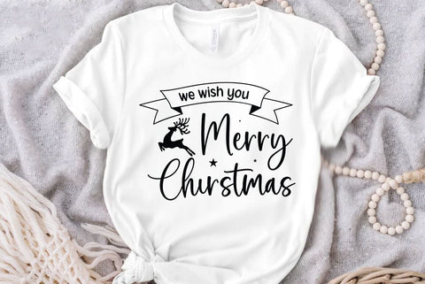 We wish you merry christmas, Retro Christmas Tree SVG PNG, Christmas Png, Girly Christmas Svg Png, Christmas Shirt Design Svg Png, Christmas Sublimation Digital Download SVG FiveStarCrafting 