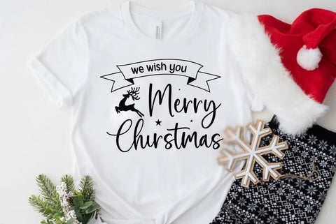 We wish you merry christmas, Retro Christmas Tree SVG PNG, Christmas Png, Girly Christmas Svg Png, Christmas Shirt Design Svg Png, Christmas Sublimation Digital Download SVG FiveStarCrafting 