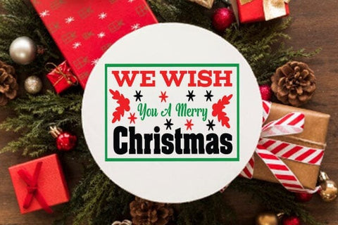 We WishYou A MerryChristmas SVG Angelina750 