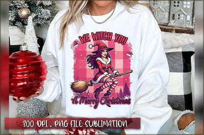 We witch you a merry christmas Sublimation Sublimation Shetara Begum 