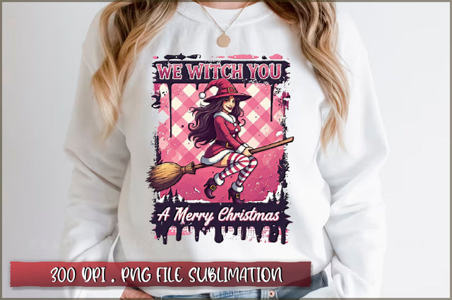 We witch you a merry christmas Sublimation Sublimation Shetara Begum 