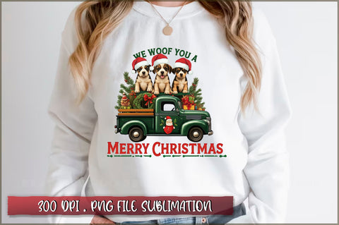 We woof you a merry christmas Sublimation Sublimation Shetara Begum 
