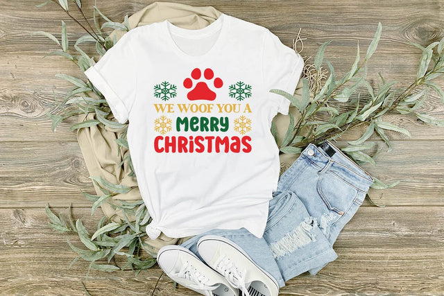 We Woof You A Merry Christmas SVG Angelina750 
