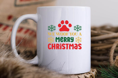 We Woof You A Merry Christmas SVG Angelina750 