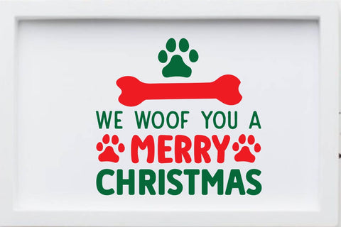 We Woof You A Merry Christmas SVG Angelina750 