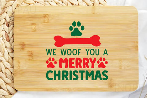 We Woof You A Merry Christmas SVG Angelina750 