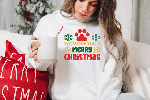 We Woof You A Merry Christmas SVG Angelina750 