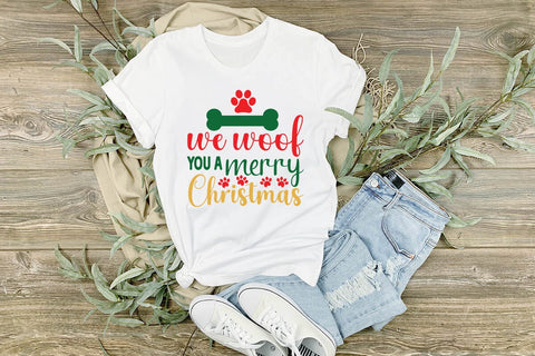 We Woof You A Merry Christmas SVG Angelina750 
