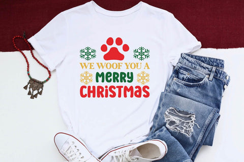 We Woof You A Merry Christmas SVG Angelina750 
