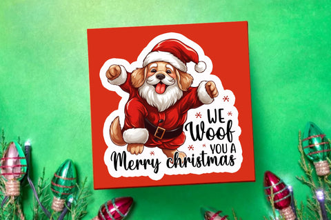 We woof you a Sticker Design Sublimation Regulrcrative 