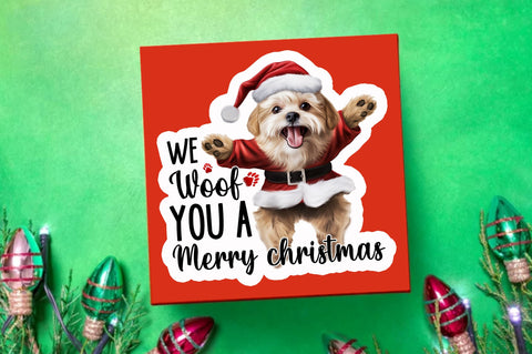 We woof you a Sticker Design Sublimation Regulrcrative 