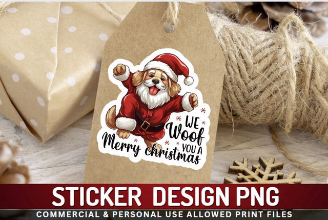 We woof you a Sticker Design Sublimation Regulrcrative 
