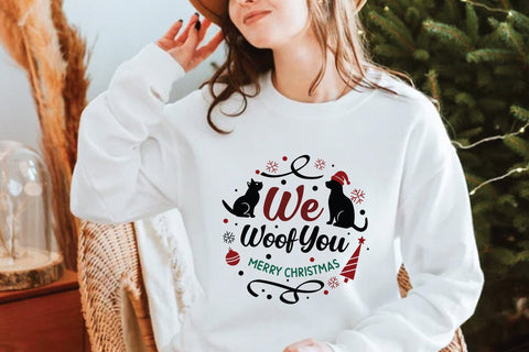 We Woofyou A Merry Christmas SVG Angelina750 