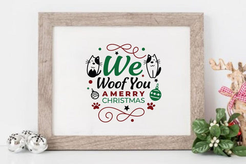 We Woofyou A Merry Christmas SVG Angelina750 