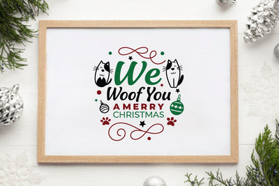 We Woofyou A Merry Christmas SVG Angelina750 