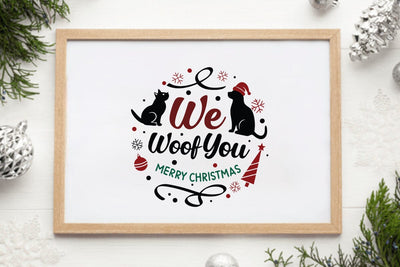 We Woofyou A Merry Christmas SVG Angelina750 