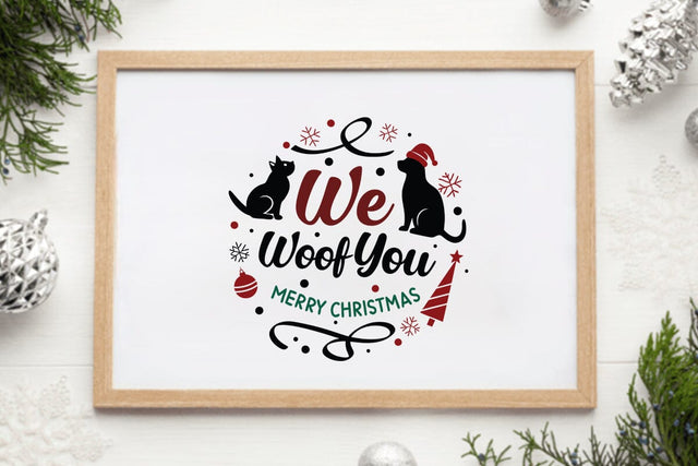 We Woofyou A Merry Christmas SVG Angelina750 