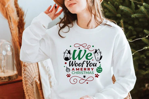 We Woofyou A Merry Christmas SVG Angelina750 