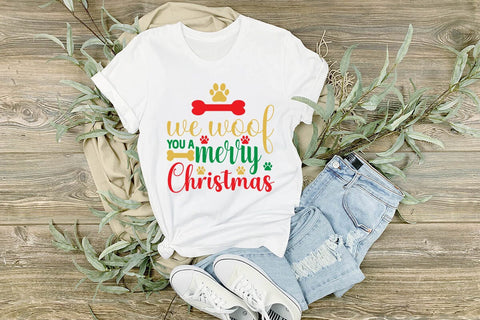 We Woofyou A Merry Christmas SVG Angelina750 
