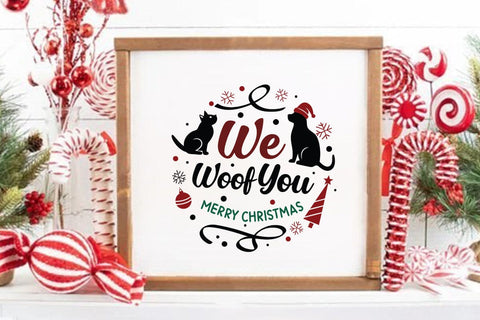 We Woofyou A Merry Christmas SVG Angelina750 