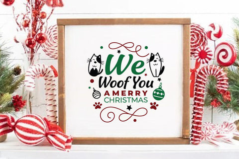 We Woofyou A Merry Christmas SVG Angelina750 