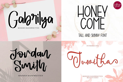 Wedding and Crafty Fontbundle Font Afandi Studio 