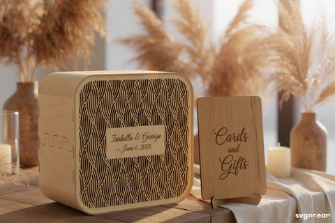 Wedding Card Box Laser Cut Bundle SVG SvgOcean 