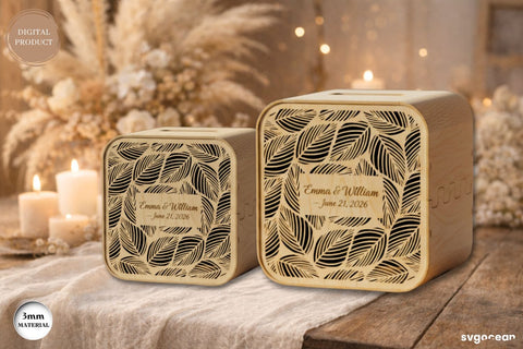 Wedding Card Box Laser Cut Bundle SVG SvgOcean 