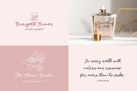 Wedding Font Mini Bundle Font Beck McCormick 