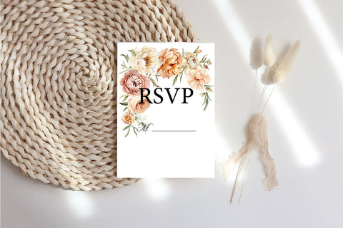 Wedding, Greeting, Invitation Card PNG. Flower Frame PNG Sublimation Olga Terlyanskaya 