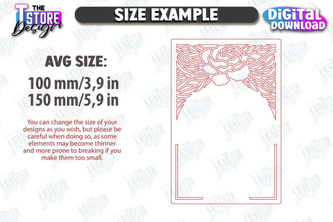 Wedding Invitation Laser Cut Design, Wedding Decor SVG The T Store Design 