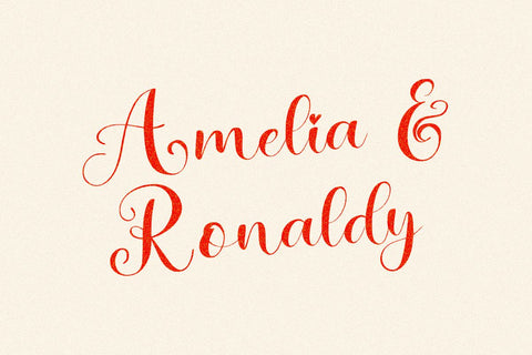 Wedding Party - Elegant Whimsical Handwritten Script Font Font Masyafi Studio 