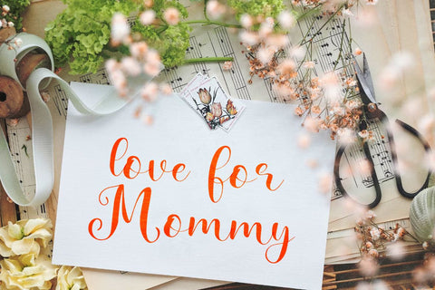 Wedding Party - Elegant Whimsical Handwritten Script Font Font Masyafi Studio 