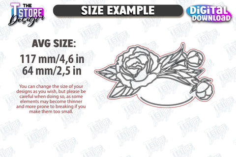 Wedding Place Card Laser Cut Design, Wedding Decor SVG The T Store Design 