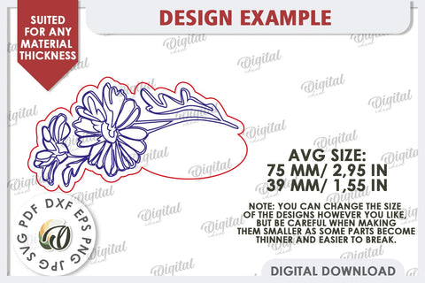 Wedding Place Card Laser Cut. Personalized Name Card SVG SVG Evgenyia Guschina 