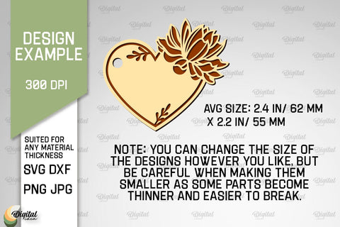 Wedding Place Card Laser Cut. Wedding Name Card SVG SVG Evgenyia Guschina 