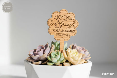 Wedding Plant Tags SVG Bundle SVG SvgOcean 