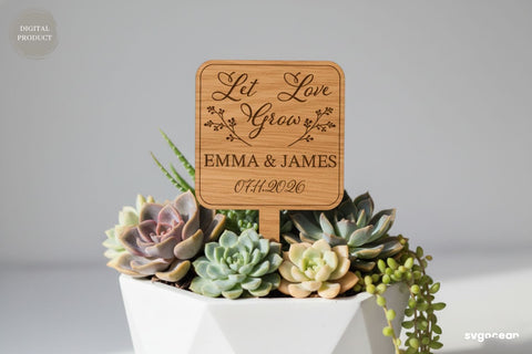 Wedding Plant Tags SVG Bundle SVG SvgOcean 
